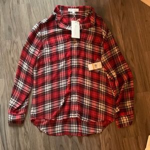 BRAND NEW WITH TAGS: Two by Vince Camuto plaid button down